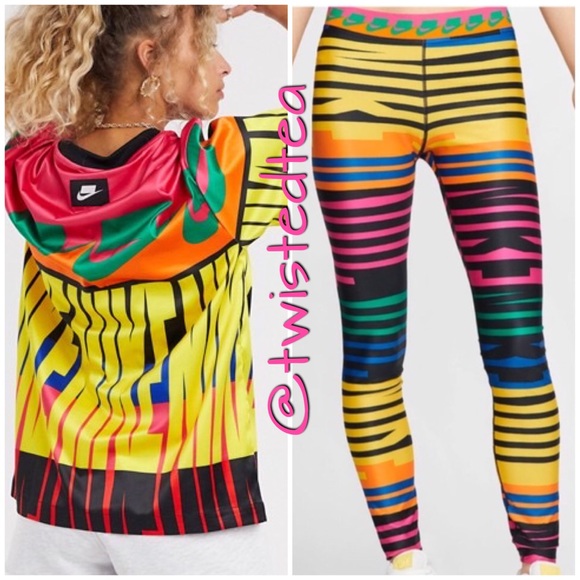 Nike Pants - 🍉 New Nike 2 piece bundle leggings top M